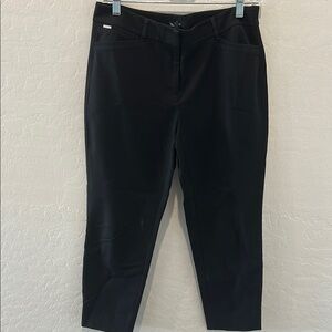 Stylish Black Cropped Pants